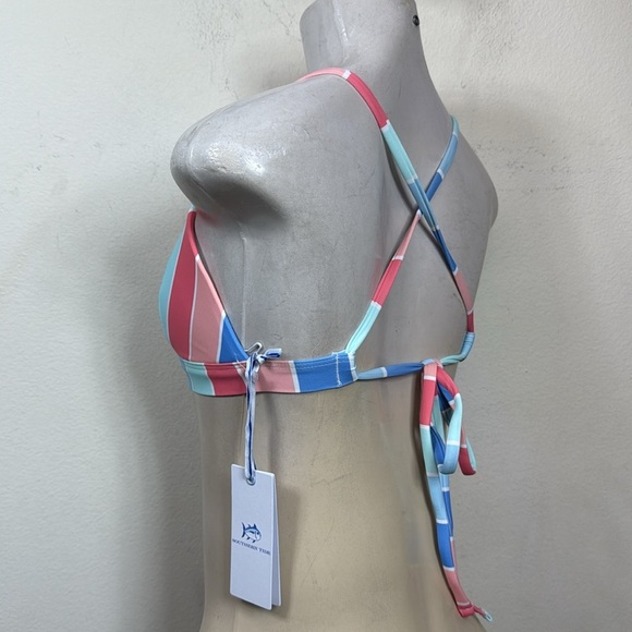 (L1) SOUTHERN TIDE, Colorful Striped Bikini Top, sizes S, XS - Picture 3 of 10
